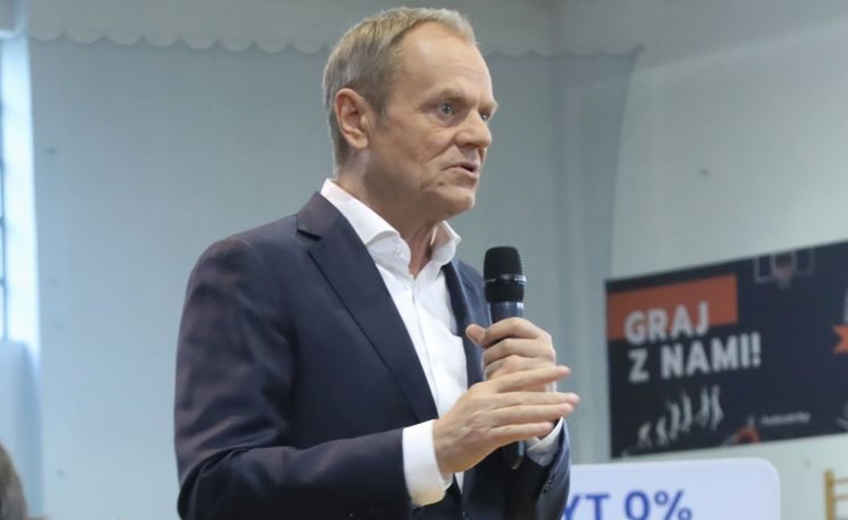 Przewodniczący Platformy Obywatelskiej Donald Tusk