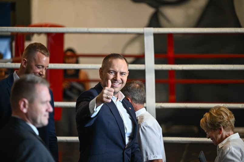 Prezydent Karol Nawrocki kilka dni po zaprzysiężeniu wszedł do ringu [FOTO]