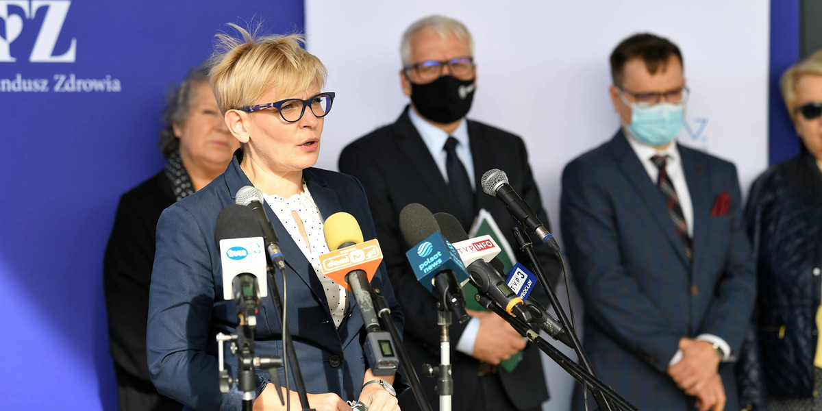 Anna Płotnicka-Mieloch na czele szpitala w Legnicy stała w sierpniu 2019 r.