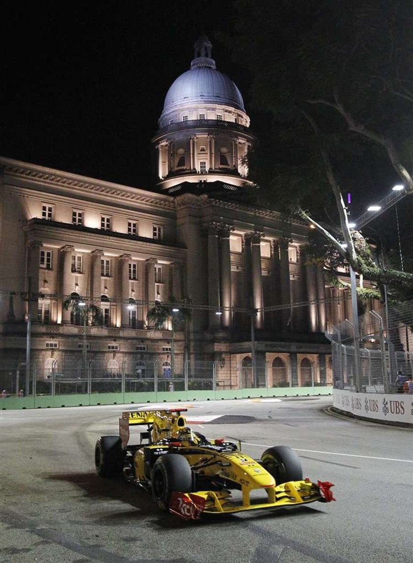 Robert Kubica siódmy w Grand Prix Singapuru