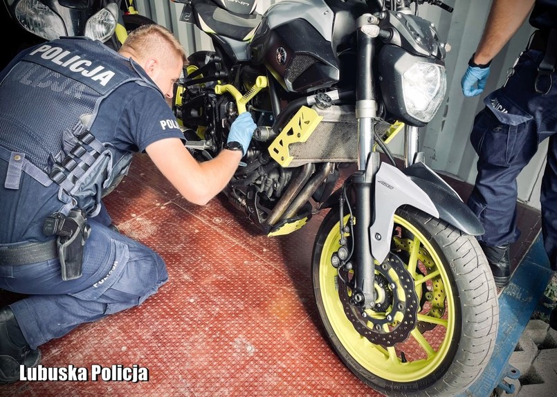 Odzyskano skradzione motocykle