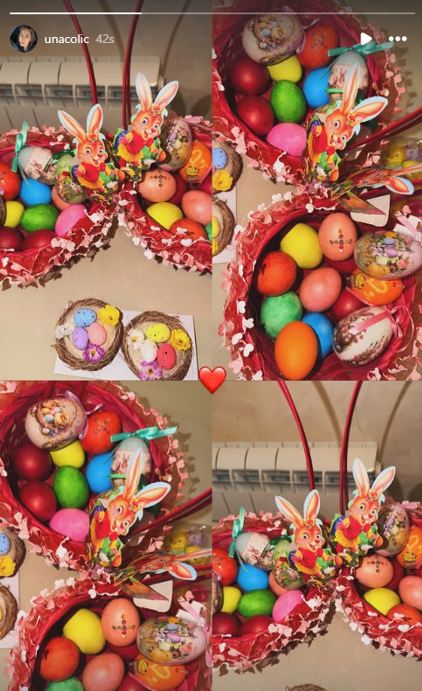 Una Čolić pokazala kako provodi Veliki petak