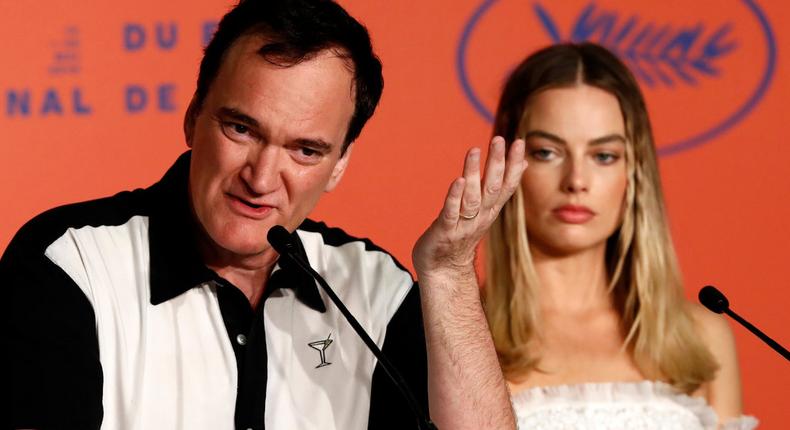 Tarantino passes on question about screen treatment of Margot Robbie