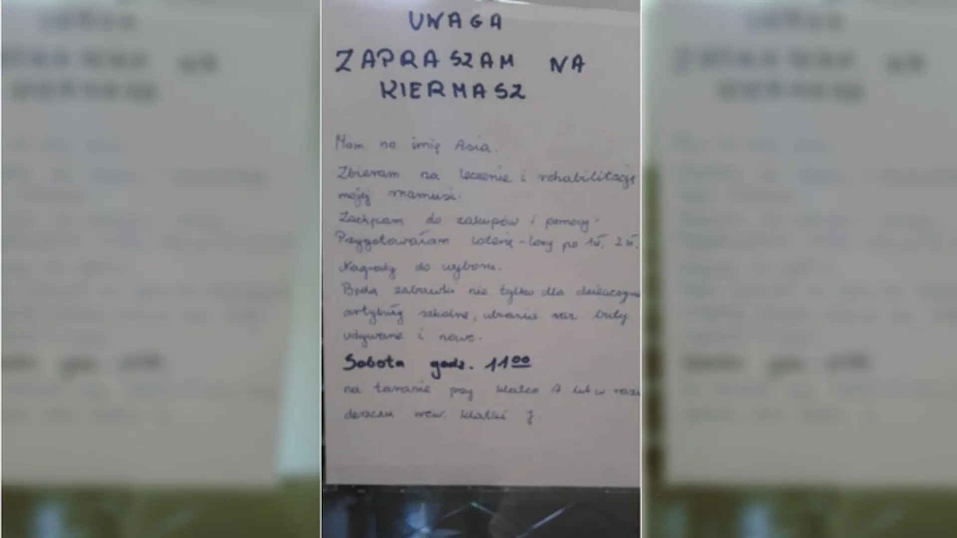 8-letnia Asia urządza kolejny kiermasz. Dla kogo tym razem zbiera pieniądze?