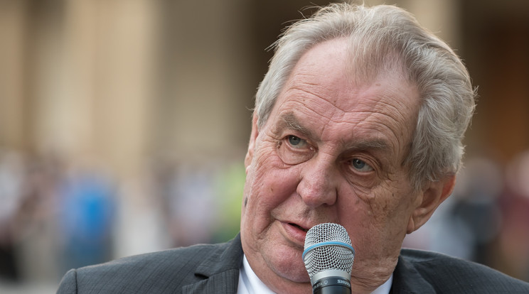 Milos Zeman hadbíróság elé állítaná Putyint /Fotó: Northfoto