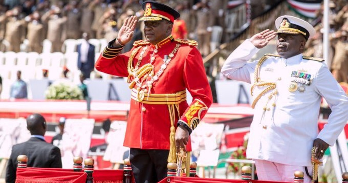 New army unit formed after Uhuru wore military uniform Pulselive Kenya