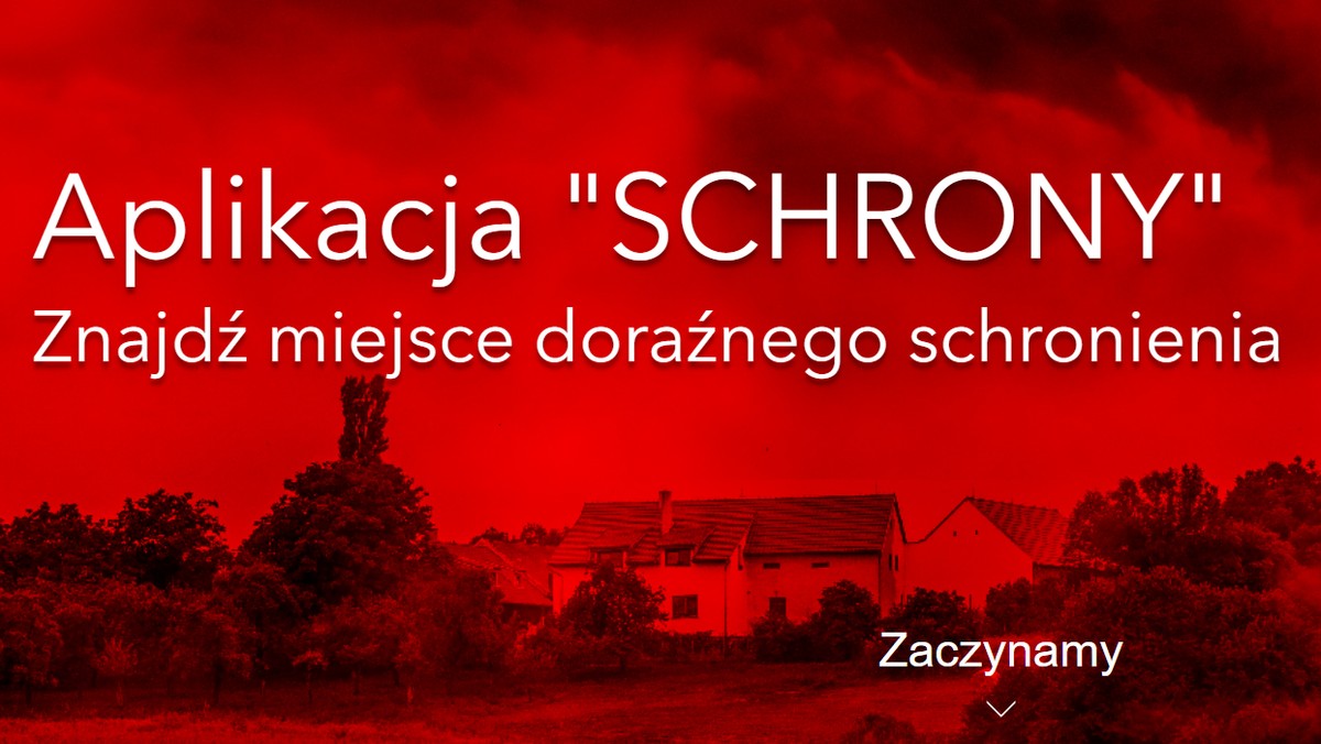 Sprawdziliśmy, jak działa aplikacja "Schrony". Jest sporo zastrzeżeń