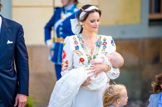 Princeza Sofija blistala je na krštenju 