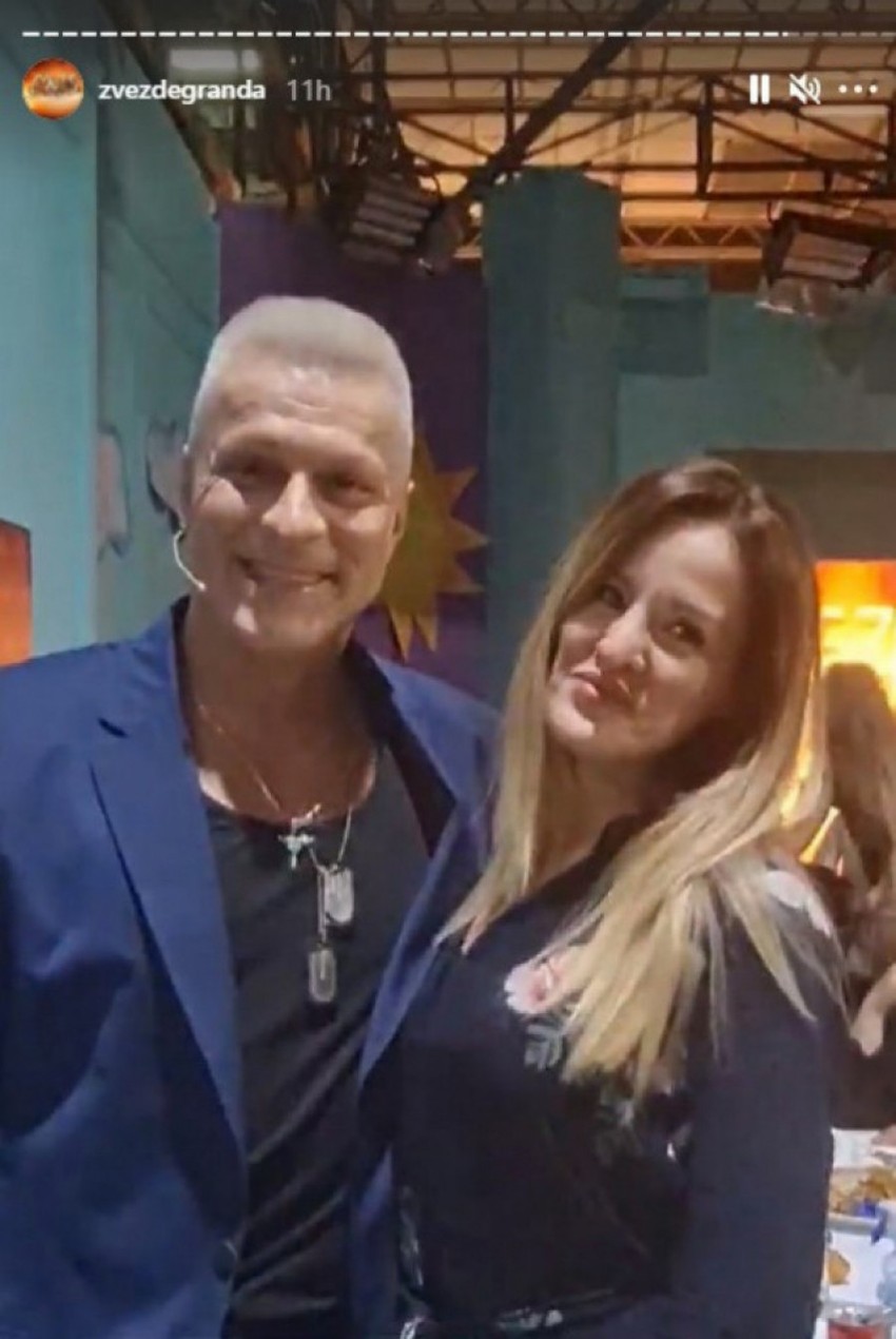 Đorđe David sa devojkom