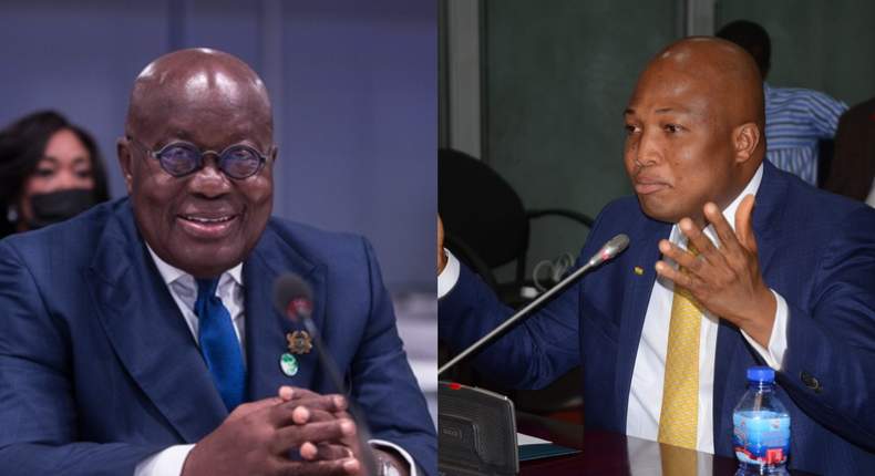 President Nana Addo Dankwa Akufo-Addo and Samuel Okudzeto Ablakwa