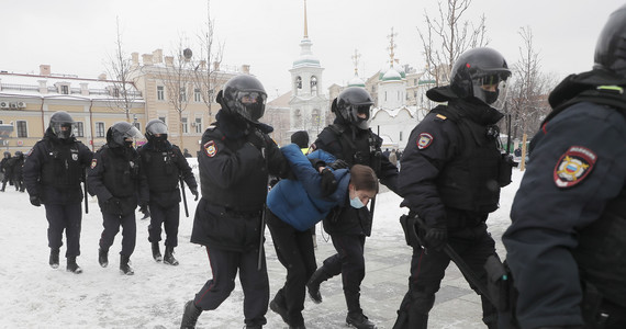 Photo of Rusko.  Bojuje o Navaľného obranu.  Zadržanie v centre Moskvy