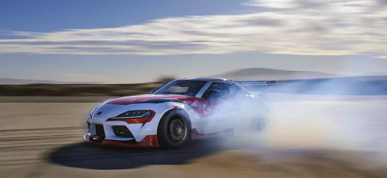 Samodzielnie driftująca Toyota GR Supra