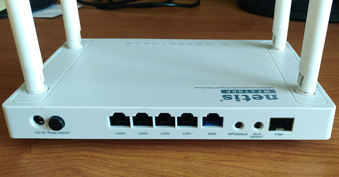 Netis WF2780F - test, opinie, recenzja rutera ze złączem światłowodowym