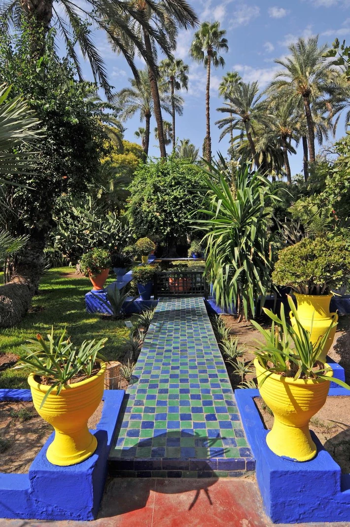 Majorelle Gardens, Marrakech, Morocco