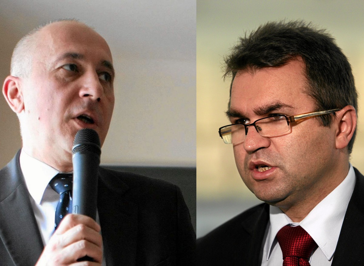 Joachim Brudziński i Zbigniew Girzyński