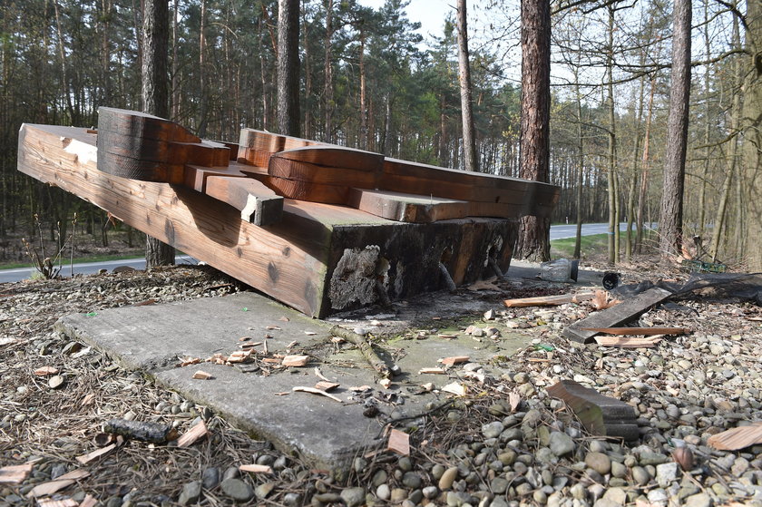 Pomnik Pamięci o Zagładzie Romów zdewastowany