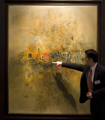 <b>9. Chińczyk Zao Wou-ki</b> -  za jego prace prace w 2013 roku zapłacono <b>139,5 mln dol.</b>