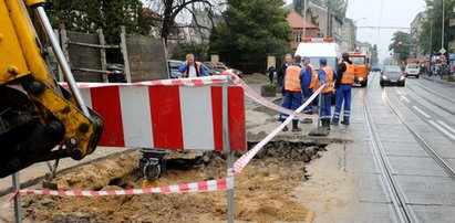 Uwaga! Nie jeżdżą tramwaje!