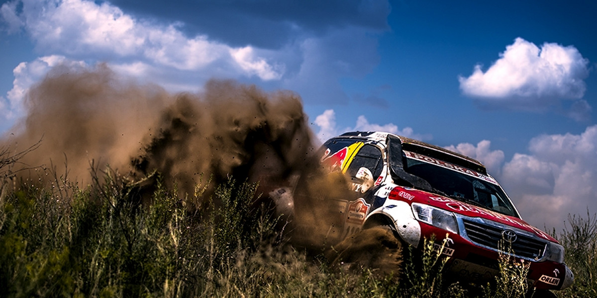 Małysz na rajdzie Silk Way Rally 2013