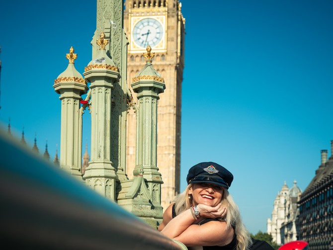 Gordana u centru Londona