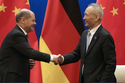 Chiny i Niemcy chcą ściślejszej współpracy finansowej
