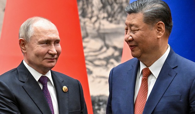 Vladimir Putin i Si Đinping u Pekingu 16. maja