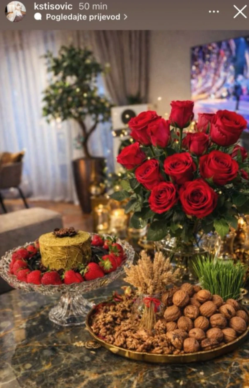 Aca sa ženom proslavlja Badnji dan