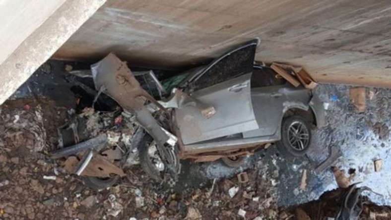 Two rushed to hospital as speeding vehicle plunges into Nairobi River