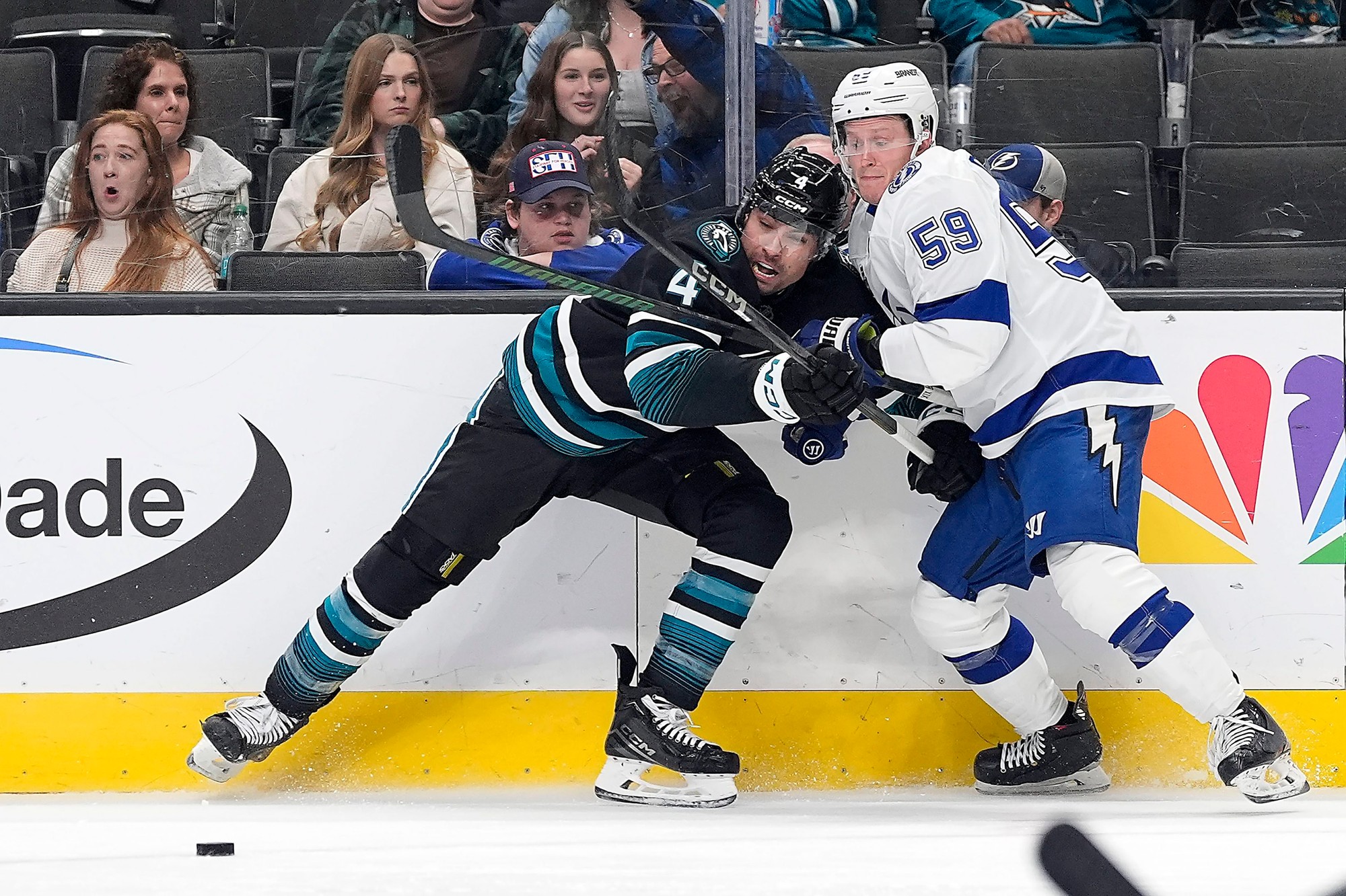 Zápas NHL: San Jose Sharks - Tampa Bay Lightning.