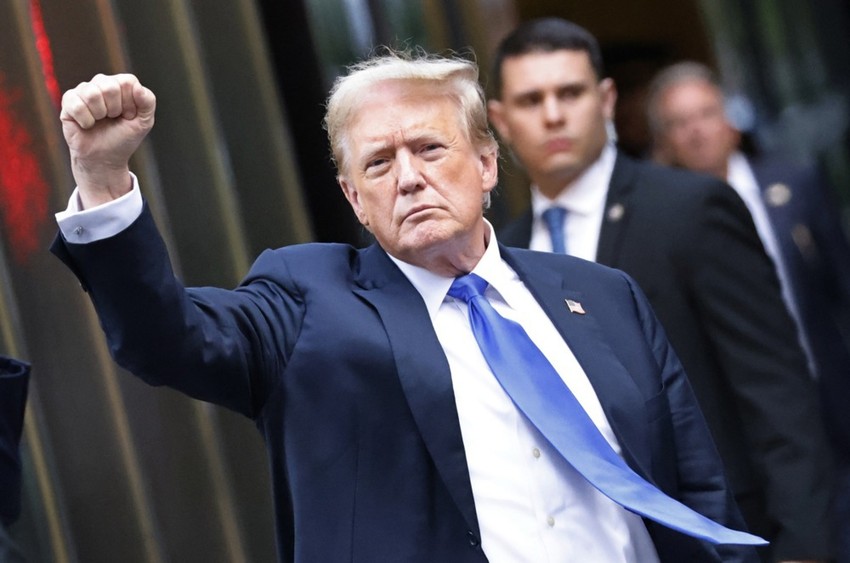 Donald Tramp nakon što je osuđen u maju u Njujorku u slučaju Stormi Danijels