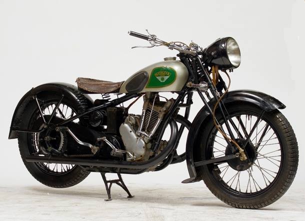 Polski motocykl Sokół 500 RS z 1937 r.