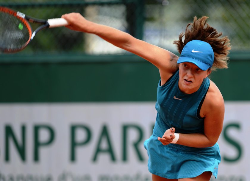 Roland Garros junior. Iga Świątek w 2018 roku. 17-latka jak maszyna na korcie