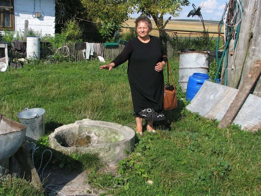 Mój syn skonał w studni