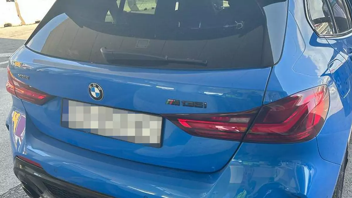 Odzyskane w Hiszpanii BMW M135i o wartości 190 tys. zł