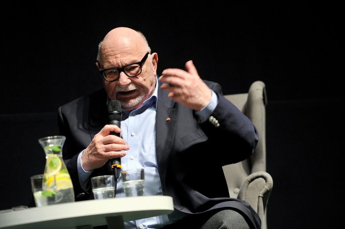 Jerzy Hoffman na zdjęciu z 2015 r.