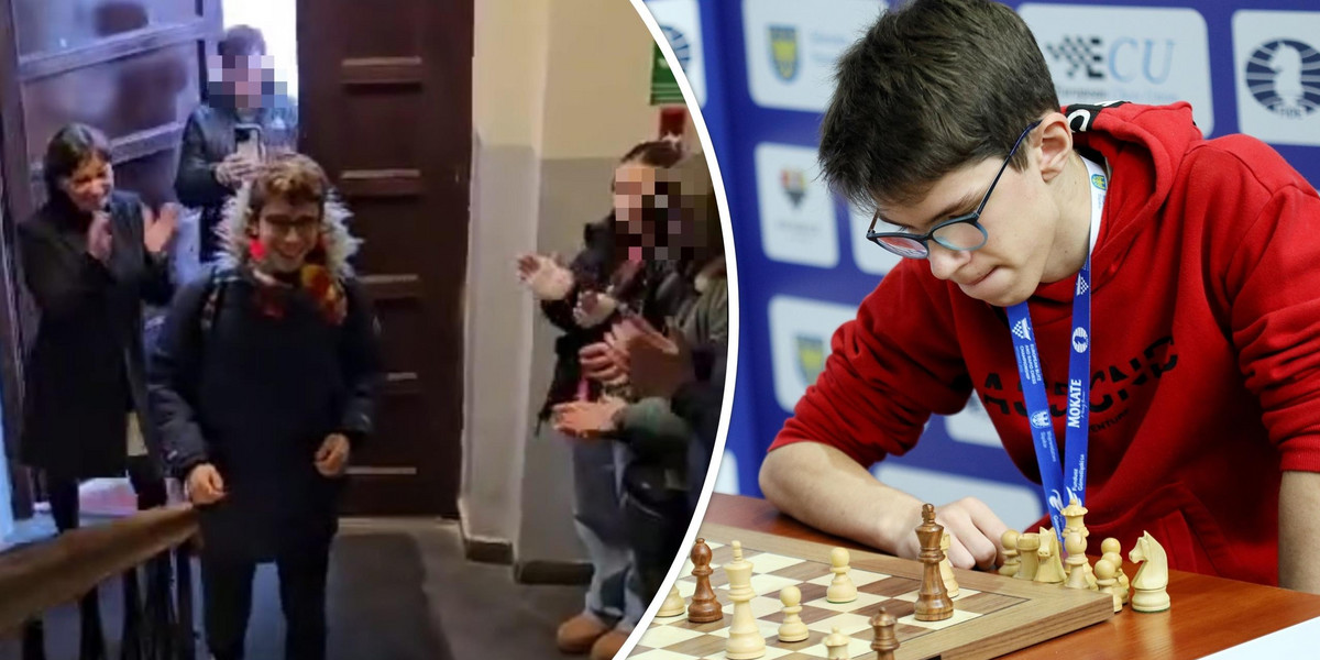 16-letni bezpaństwowiec szachowym wicemistrzem świata