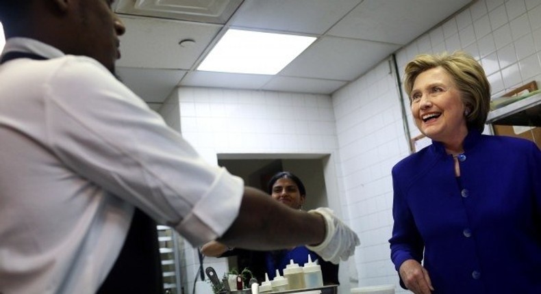 Chefs for Hillary