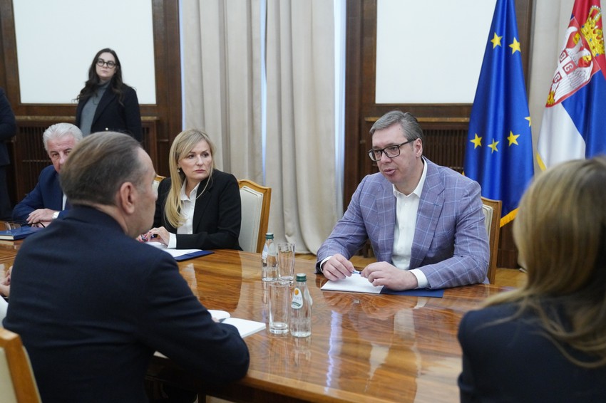 Vučić konsultacije sa SDPS