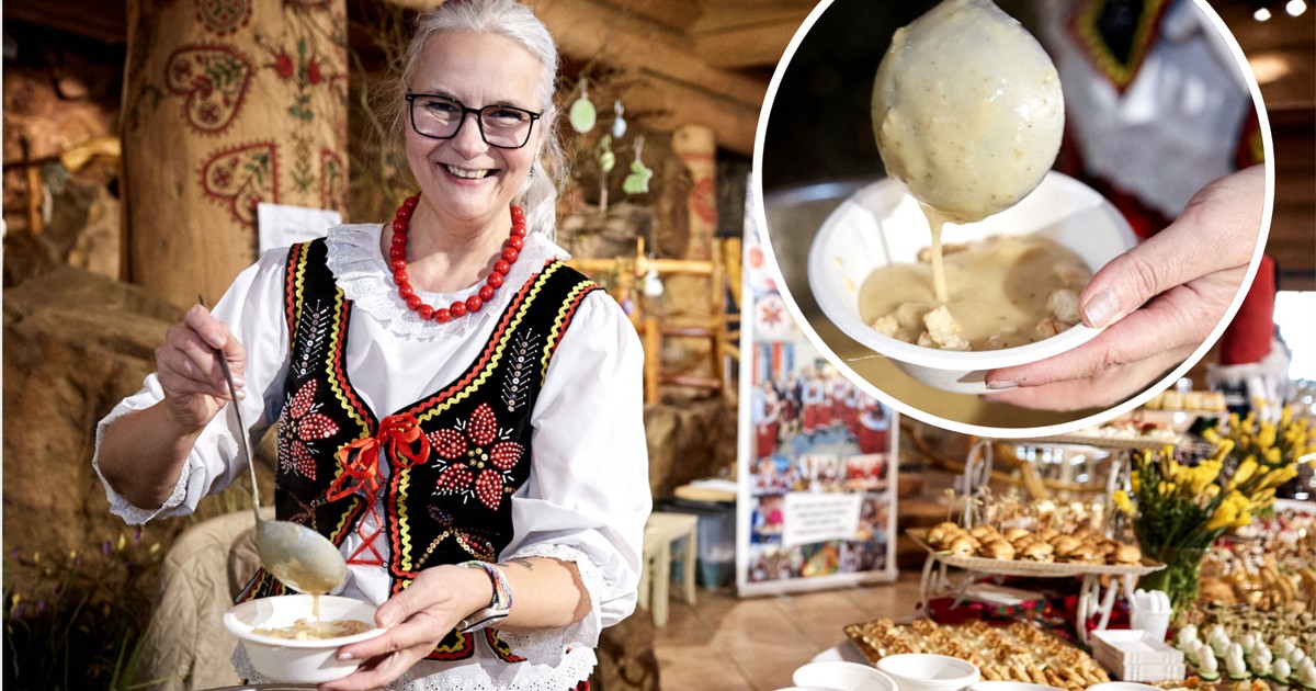 Zupa chrzanowa z Golesz