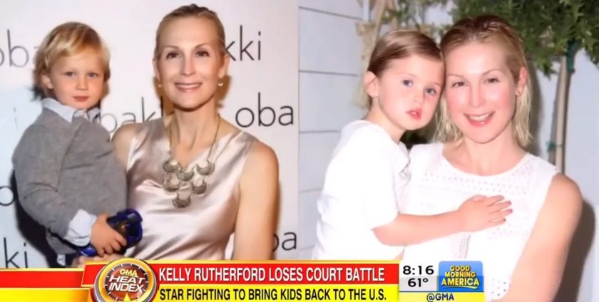 Kelly Rutherford odebrali dzieci