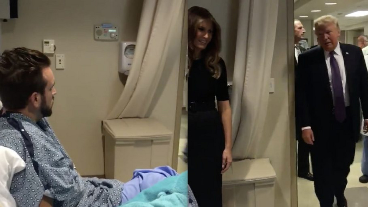 Prezydent USA Donald Trump z małżonką przylecieli do Las Vegas spotkać się z ofiarami tragicznej strzelaniny z niedzieli. W szpitalu odwiedzili między innymi Thomasa Gundersona. To, co się wydarzyło w szpitalnej sali zaskoczyło wszystkich.
