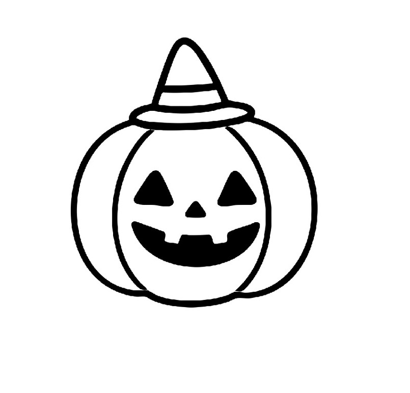 dynia kolorowanka halloween