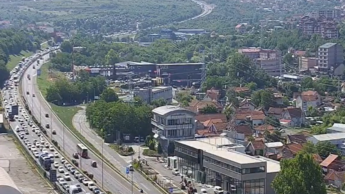 Auto-put kroz Beograd