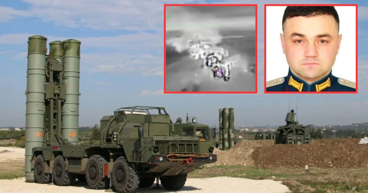 Overnight drone strike in Crimea. S-400 destroyed, veteran commander killed