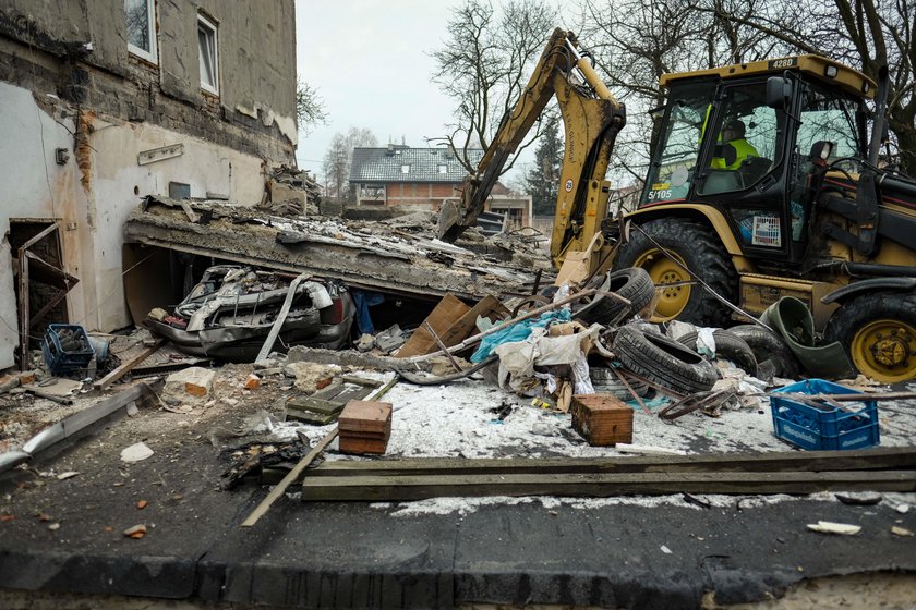 Gliwice. Eksplozja butli z gazem w garażu. Zginął 55-latek