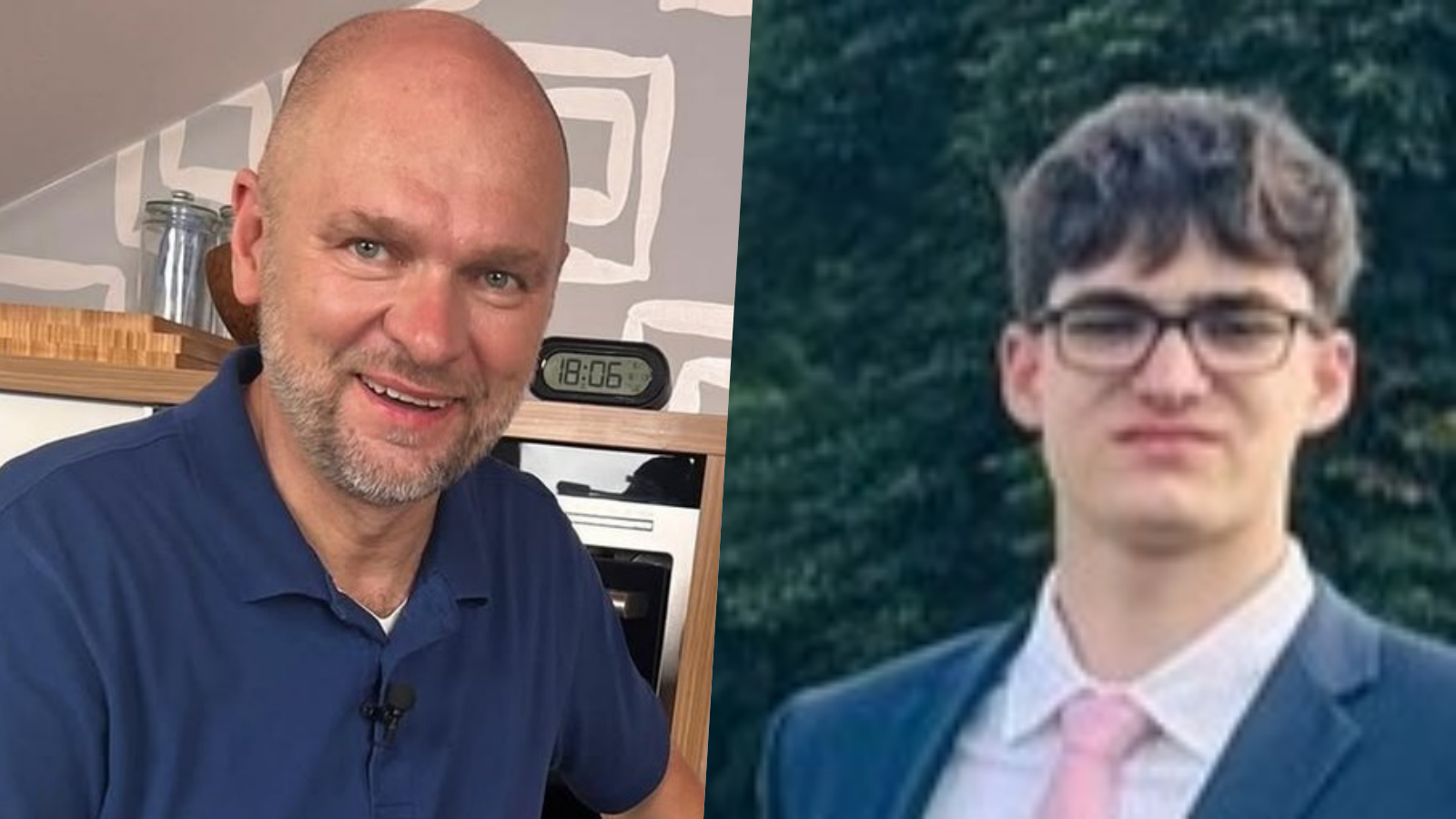 Exlíder strany SaS Richard Sulík a jeho syn Hugo Viktor. 