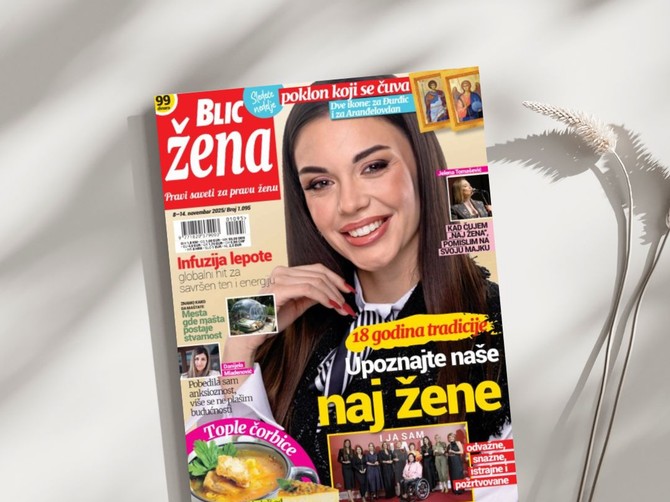 Novi broj "Blic žene" izlazi u subotu 8. novembra