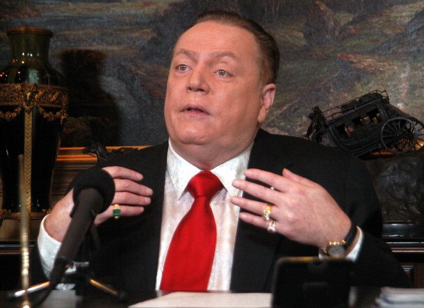 Larry Flynt (1.11.1941-10.02.2021), wydawca, aktywista