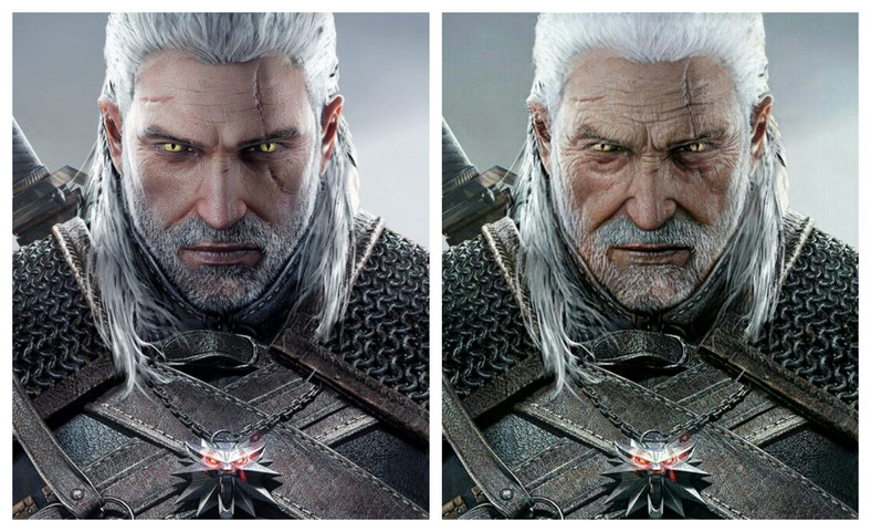 Geralt - porównanie