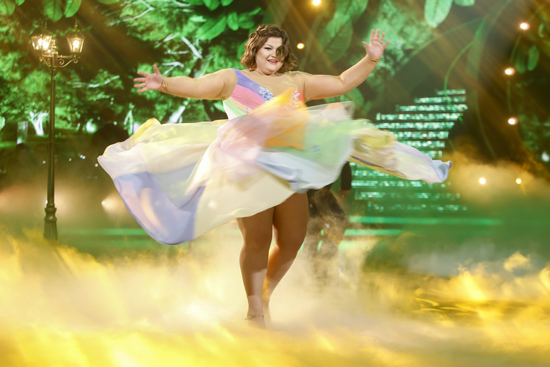 Dominika Gwit w programie "Taniec z gwiazdami" w 2017 r